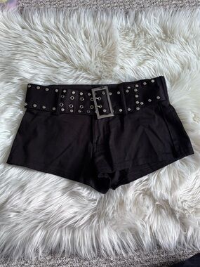 Black Mini Shorts